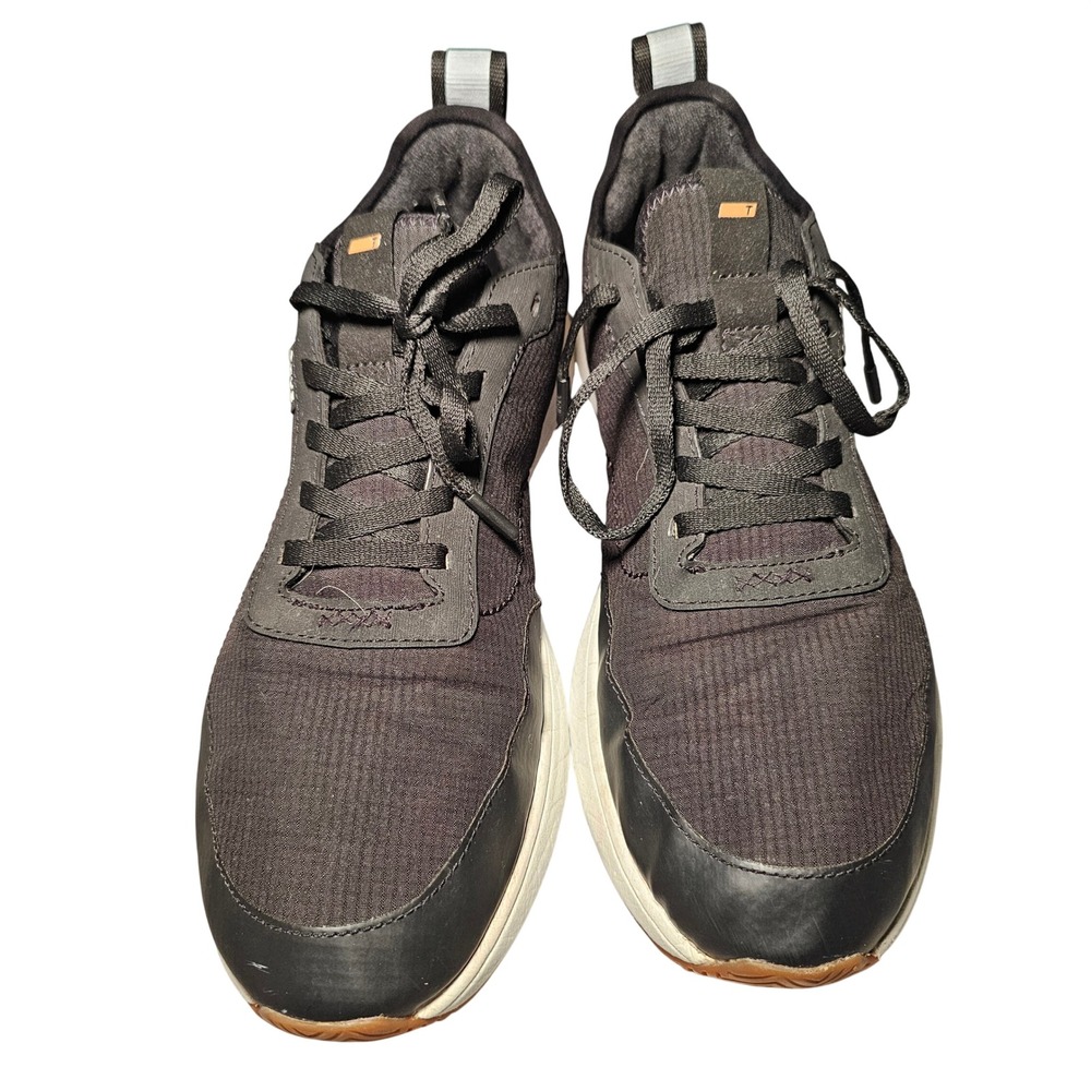 True Linkswear All Day Ripstop V2 Golf Shoe Black Men Size 12 Spikeless Sneaker - Picture 4 of 10